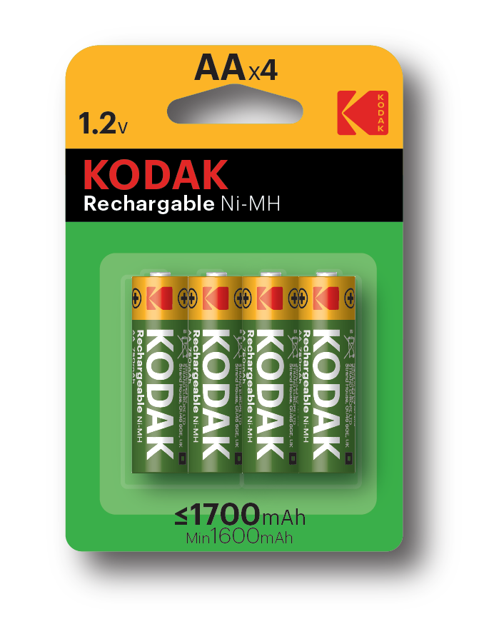 BATERIJA KODAK PUNJIVA NI-MH AA 2100 mAh 4/1