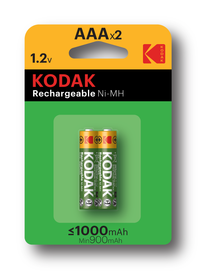 BATERIJA KODAK PUNJIVA NI-MH AAA 650 mAh 2/1