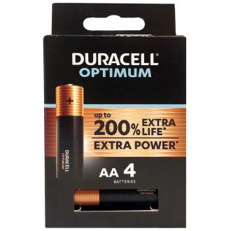 BATERIJA DURACELL OPTIMUM  AA/LR6 4/1