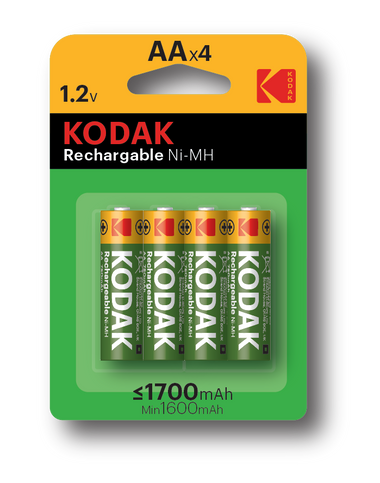 BATERIJA KODAK PUNJIVA NI-MH AA 2100 mAh 4/1