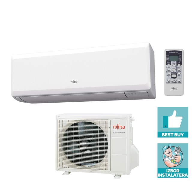 Fujitsu Standard Eco Inverter 3.4 kW - ASYG12KPCA/AOYG12KPCA