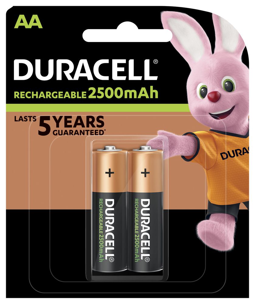 BATERIJA DURACELL PUNJIVA STAY CHARGED HR6 AA 2500 mAh 2/1