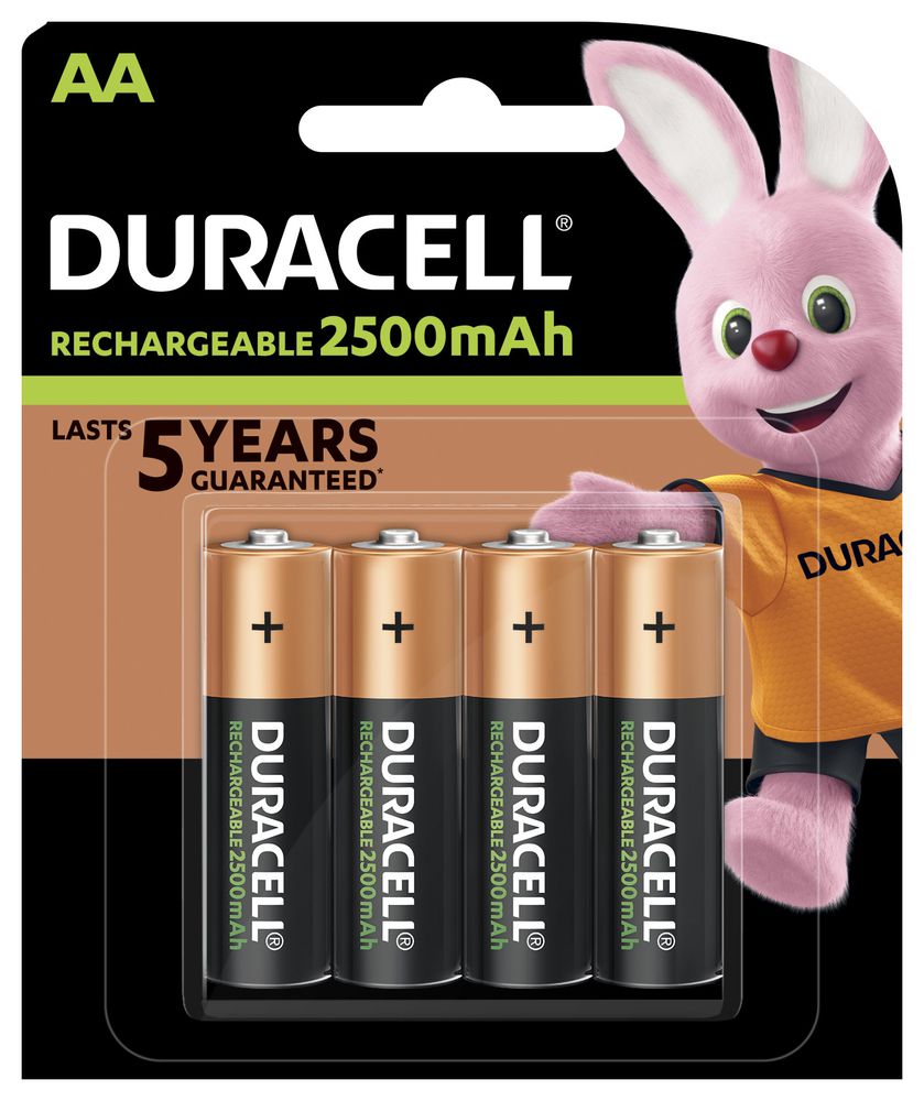 BATERIJA DURACELL PUNJIVA STAY CHARGED HR6 AA 2500 mAh 4/1