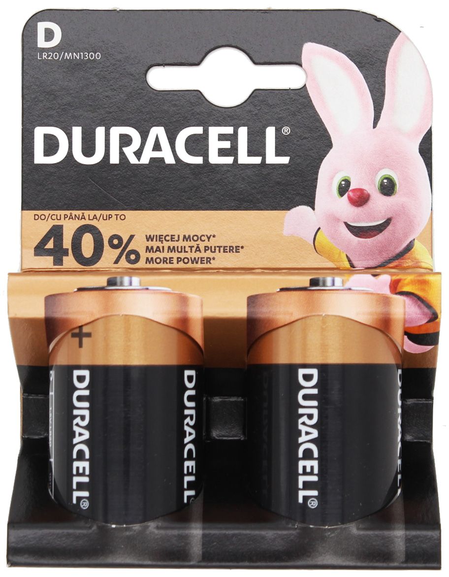 BATERIJA DURACELL BASIC LR20 D 2/1