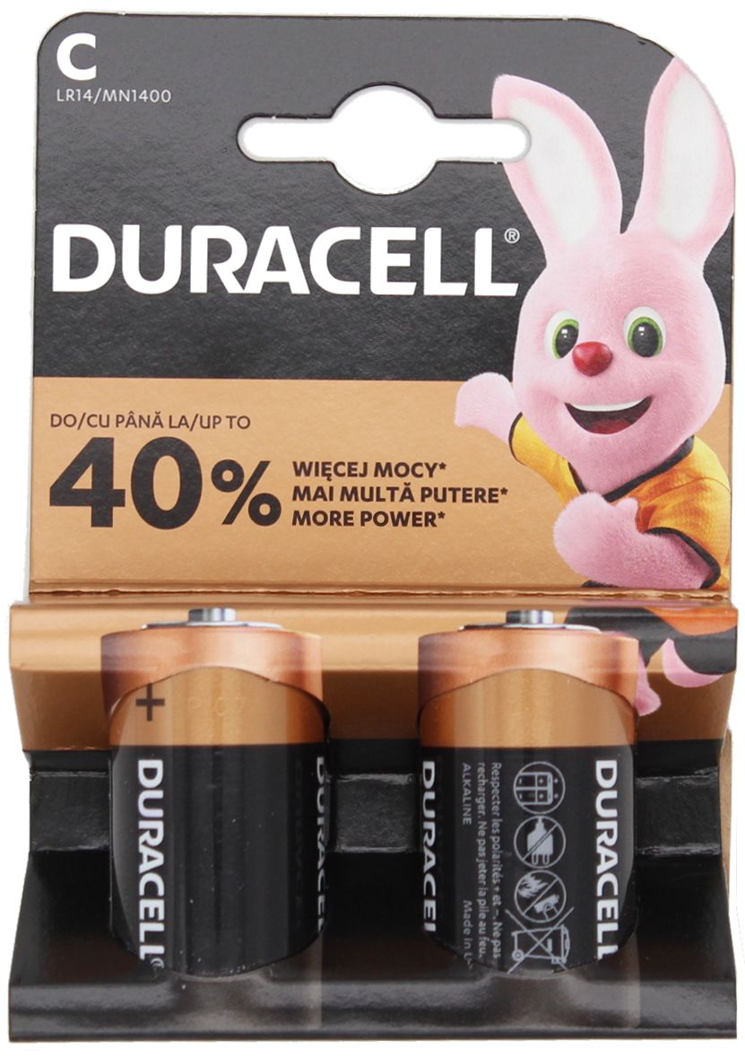 BATERIJA DURACELL BASIC LR14 C 2/1