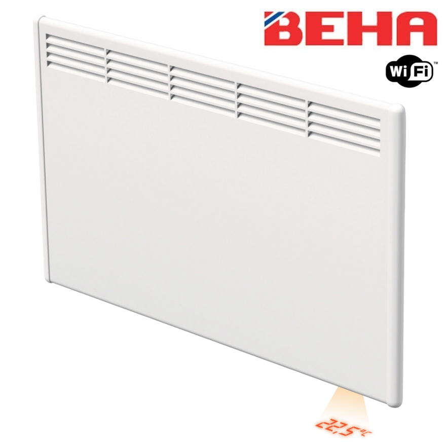 Norveški električni radijator BEHA PV8 WIFI