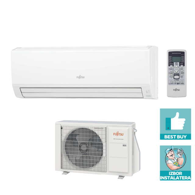 Fujitsu Standard Eco Inverter 5,2 kW -ASYG18KLCA/AOYG18KLCA